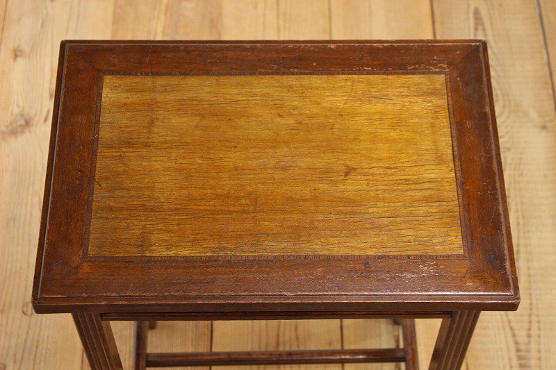 大正ロマン　アンティーク　レトロ　クラッシック　サイドテーブル　テーブル　木製インテリア