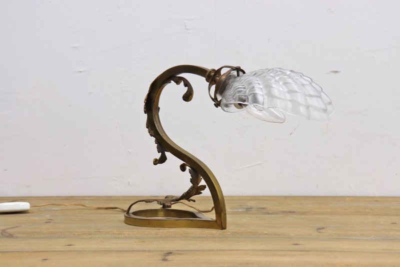 フランス製 真鍮 クラシカル テーブルランプ ライト 照明 アンティーク 