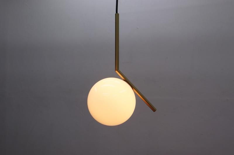 フロス□IC Lights S1 ゴールド ペンダントランプ ガラス 要電気工事