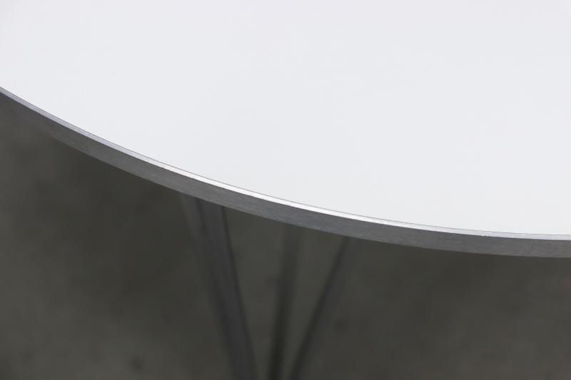 TABLE SERIES スーパー円テーブル FRITZ HANSEN フリッツ・ハンセン/Piet Hein ピートハイン Arne  Jacobsen アルネ・ヤコブセン/ホワイト/クローム