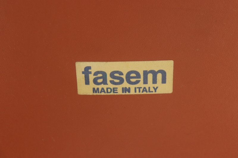 Fasem ファセム イタリア 本革 レザー ダイニングチェア ヴィンテージ