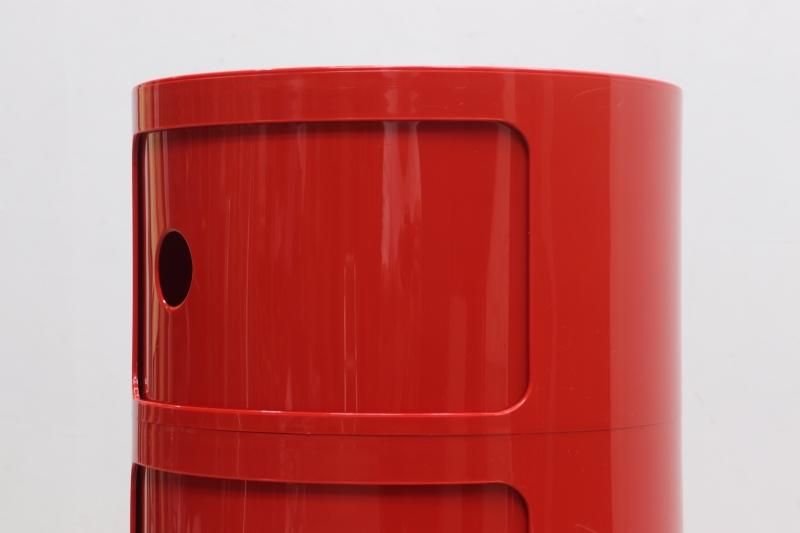 正規品】Kartell カルテル社 コンポニビリ3段 レッド コンポニビリ3