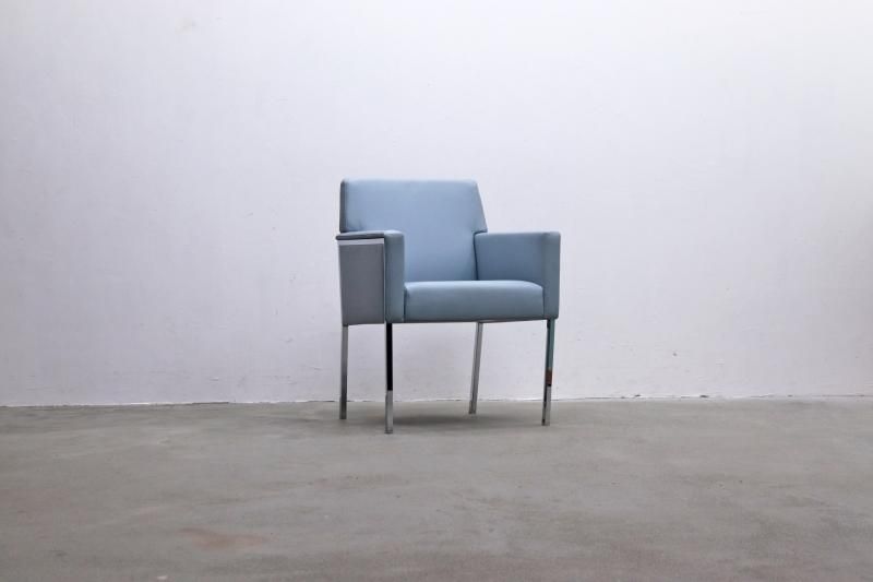 MOROSO モローゾ 本革 レザー 1Pソファ ラウンジチェア アーム