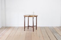 レトロ クラシカル 丸テーブル サイドテーブル ラウンド 円 サークル ヴィンテージ カフェ コーヒー 飾り台