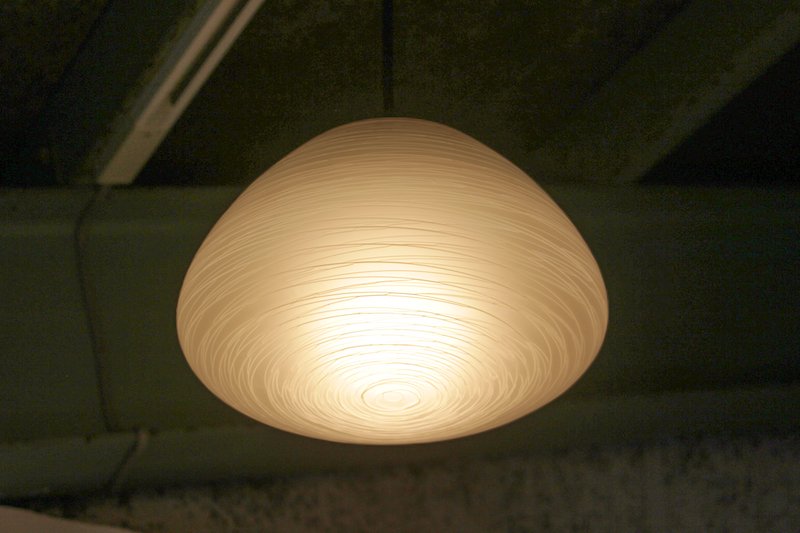 山田照明 レトロ 糸巻き硝子 ペンダントライト ランプ 照明 ガラス 