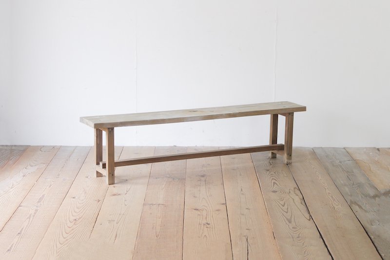レトロ 飾り棚 花台 ローテーブル ベンチ 展示台 無垢材 木製