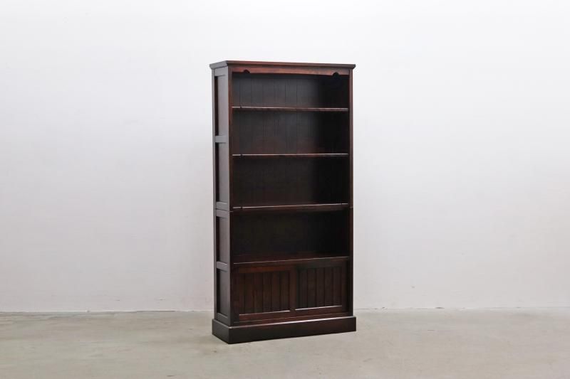 GMHK459○北海道民芸家具 本棚 ブックシェルフ ラック 棚 樺材