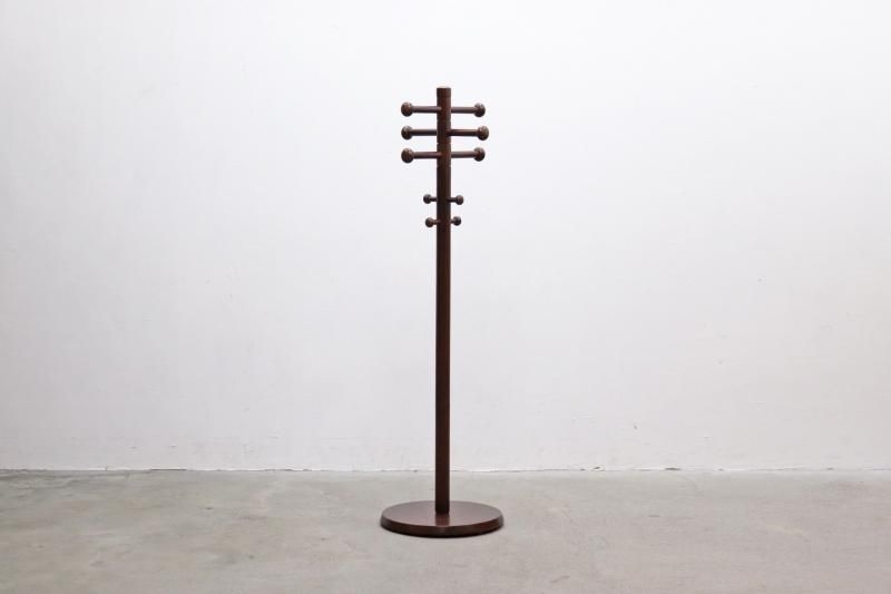 秋田木工 ウォールナット材 ツリーハンガー 曲木 コートスタンド IDC