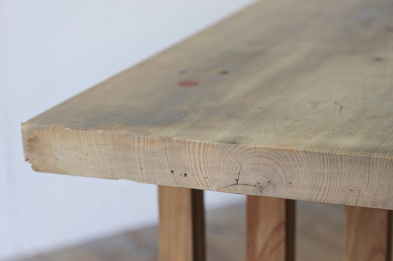 レトロ 無垢材 コンソールテーブル 飾り棚 花台 サイドテーブル