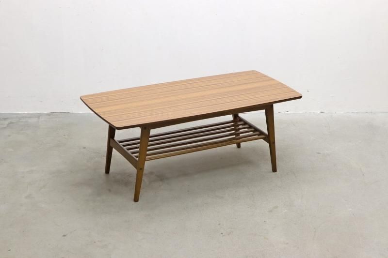 カリモク60 リビングテーブル（小）ウォルナット メラミン化粧板