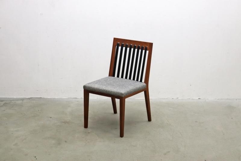 美品】リッツウェルダイニングチェアBLAVAウォールナット