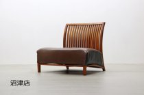 【沼津店】 BC工房 安楽きらきら椅子 チーク材 1Pソファ ワイド 座椅子 