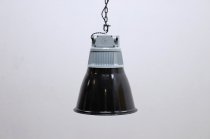 チェコ製 ヴィンテージ ペンダントランプ 琺瑯 エナメル ライト 吊り照明 ファクトリーランプ インダストリアル B1