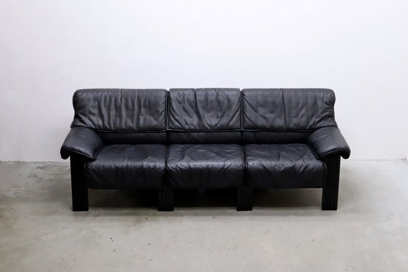 大型本革ソファー [フクラのレバント] 3人掛け - 家具