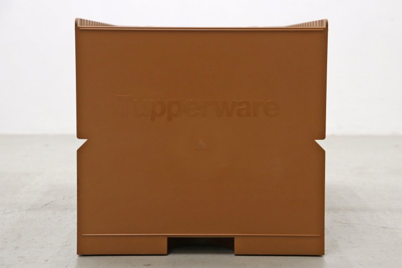 Tupperware タッパーウェア スーパーチェスト ベルベット 2段 引き出し 