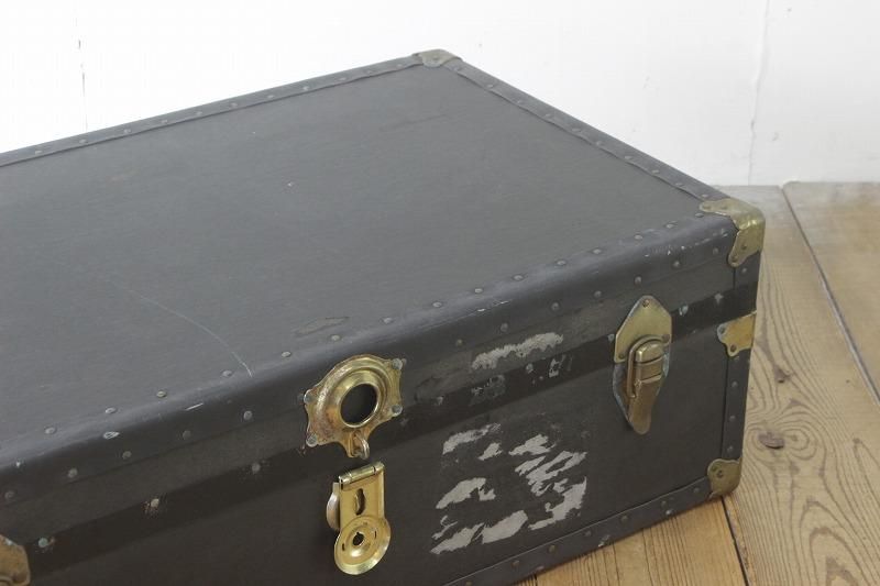 ヴィンテージ U.S. アメリカ トランク 船舶 旅行鞄 かばん 店舗什器 2