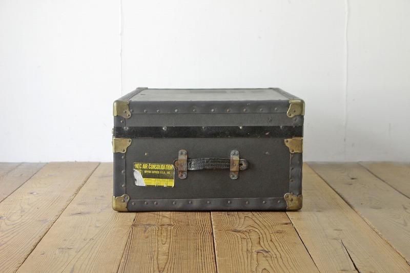 ヴィンテージ U.S. アメリカ トランク 船舶 旅行鞄 かばん 店舗什器 2 ヴィンテージ U.S. アメリカ トランク 船舶 旅行鞄 かばん 店舗什器 2