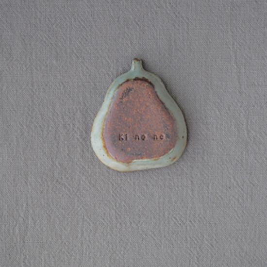 zakka・洋梨豆小皿-ブルー