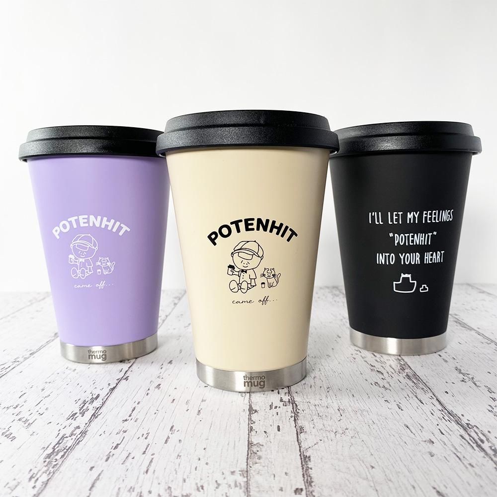 Thermo Mug Character おでこ取れちゃったくん ネコ Mobile Tumbler Poten Hit Online Store