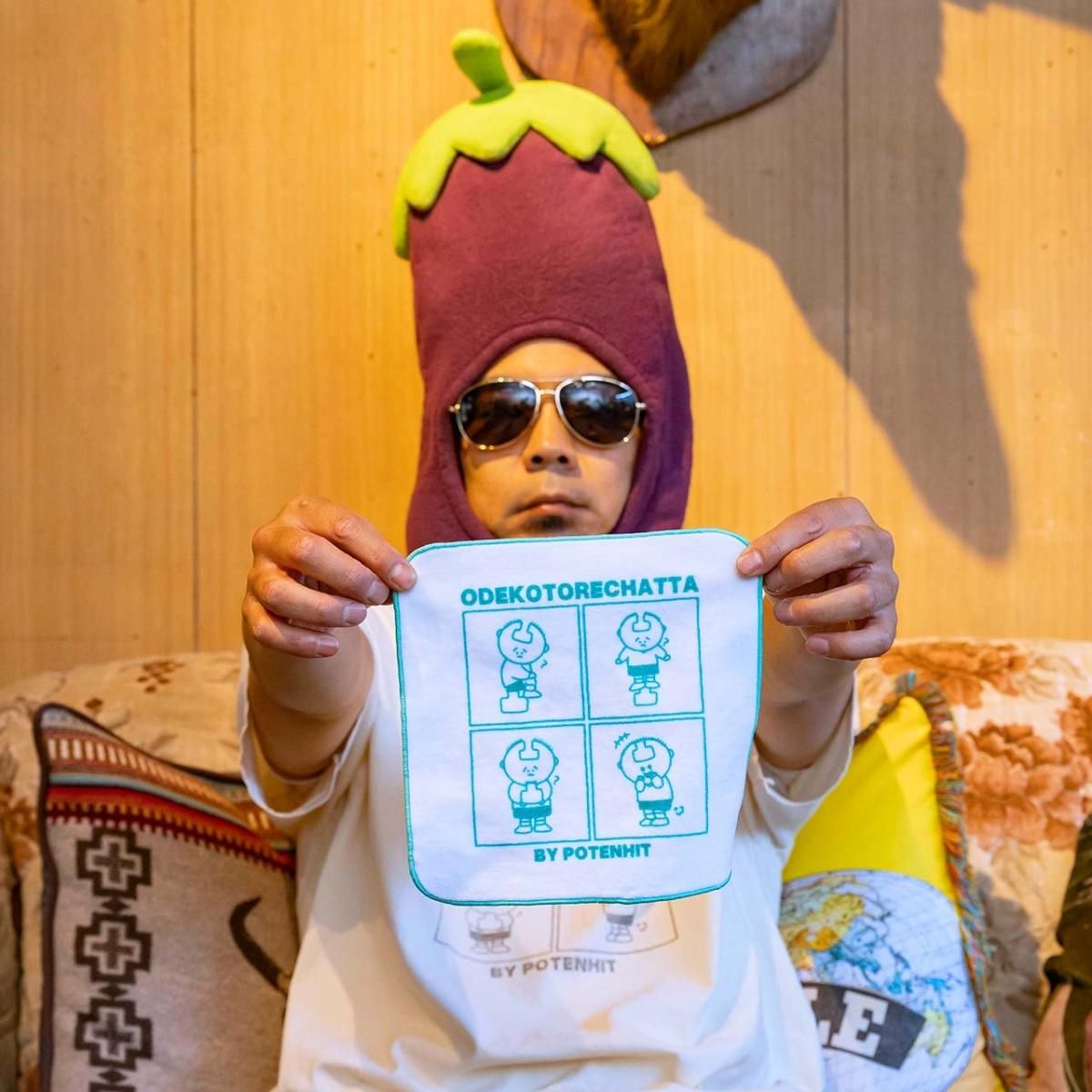 potenhit　おでことれちゃったくん刺繍キャップ おでこ取れちゃったくん/キャップ - POTENHIT ONLINE STORE