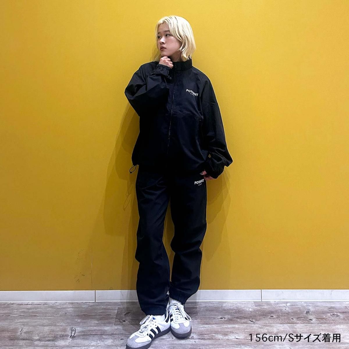 indepict   pants/Black  ナイロントラックパンツ INDEPICT - Sweat Lounge Pants