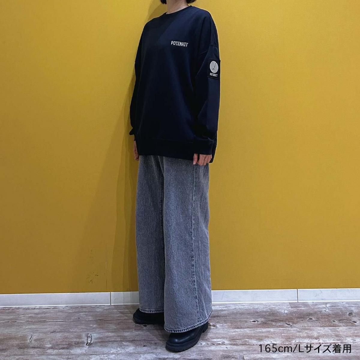 スクエアロゴ オーバーサイズ スウェット - POTENHIT ONLINE STORE スクエアロゴ オーバーサイズ スウェット - POTENHIT ONLINE STORE
