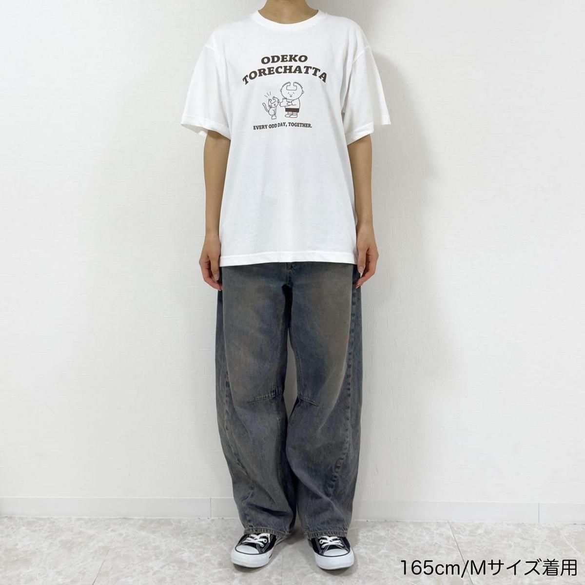 おでこ取れちゃったくん＆ネコくん/Tシャツ - POTENHIT ONLINE STORE