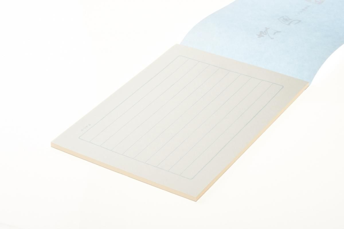 あざやか書院 一筆箋｜紙シリーズ｜一筆箋 4柄入 朝顔手水柄(89549006