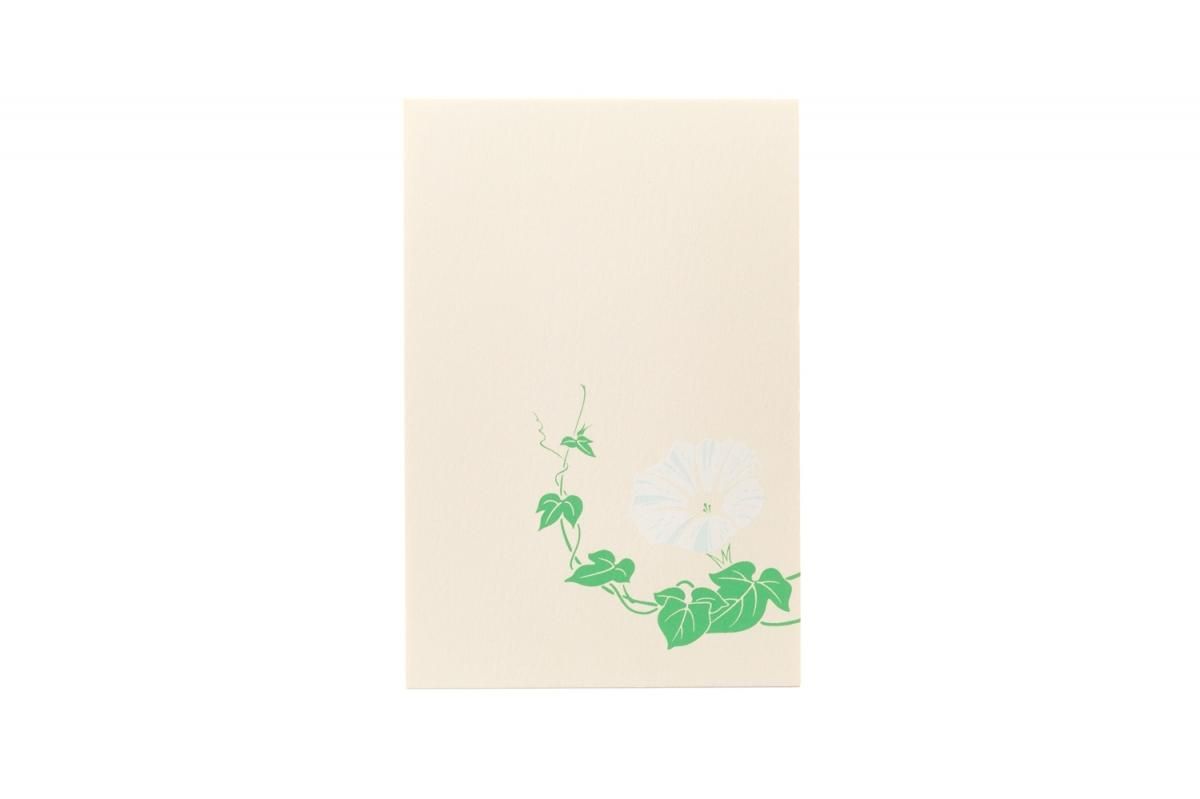 シルク刷はがき 朝顔G - 【公式】鳩居堂オンラインショップ