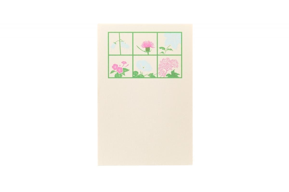 シルク刷はがき 夏の花 - 【公式】鳩居堂オンラインショップ