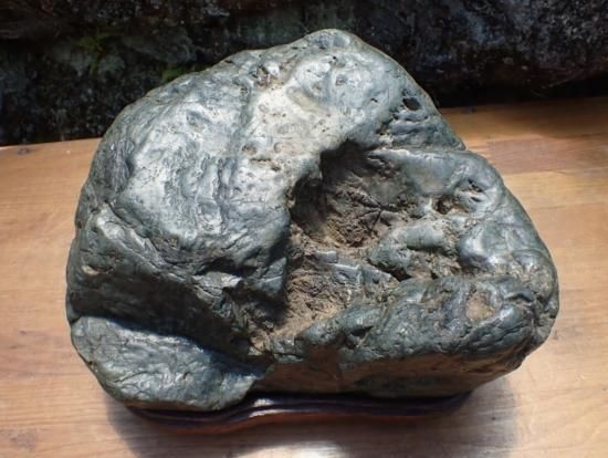 神居古潭石・2（輝緑）280mm/4.38kg (,000→5割引,000
