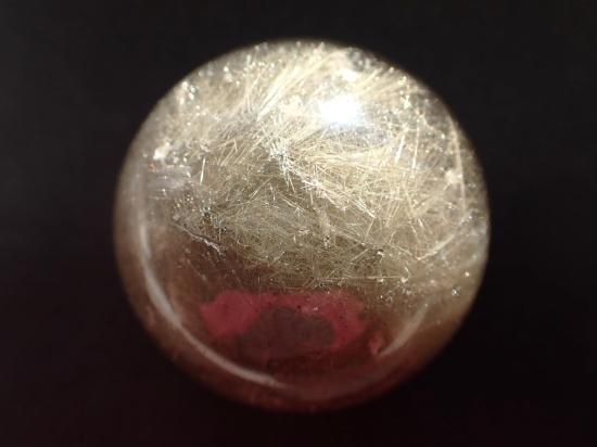 ルチルクォーツ丸玉42mm