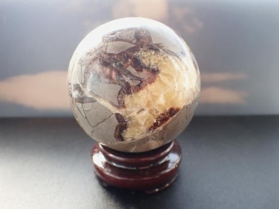 希少 セプタリアン 丸玉 351g