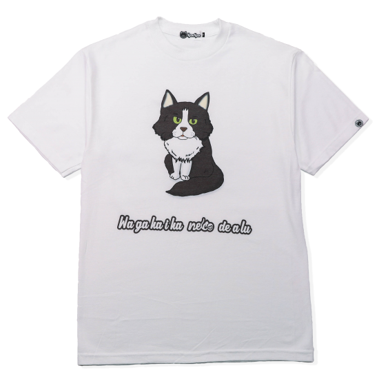 Nyannyan ニャンニャン Maine Coon T Shirts メインクーン Tシャツ Bace Nyannyan ニャンニャン Maine Coon T Shirts メインクーン Tシャツ Bace