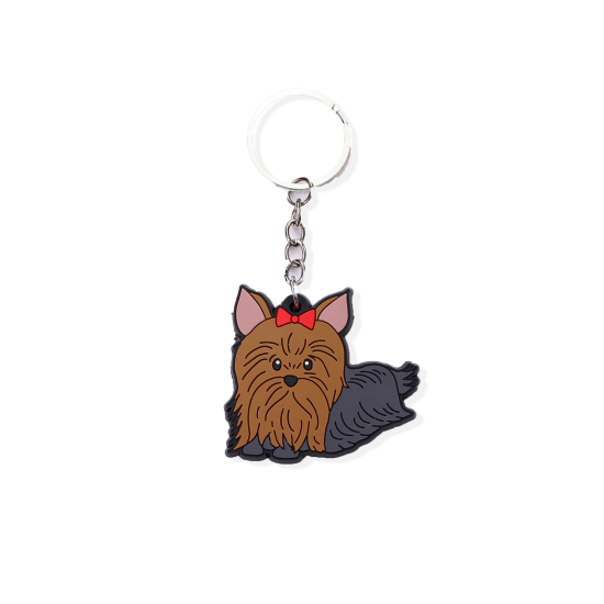 Oneone ワンワン Yorkshire Terrier ヨークシャテリア Keyholder キーホルダー Bace