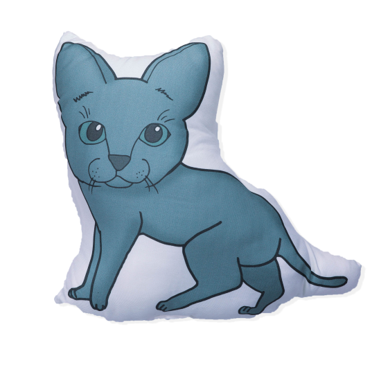 NyanNyan ˥˥ RussianBlue Cushion֥롼 å