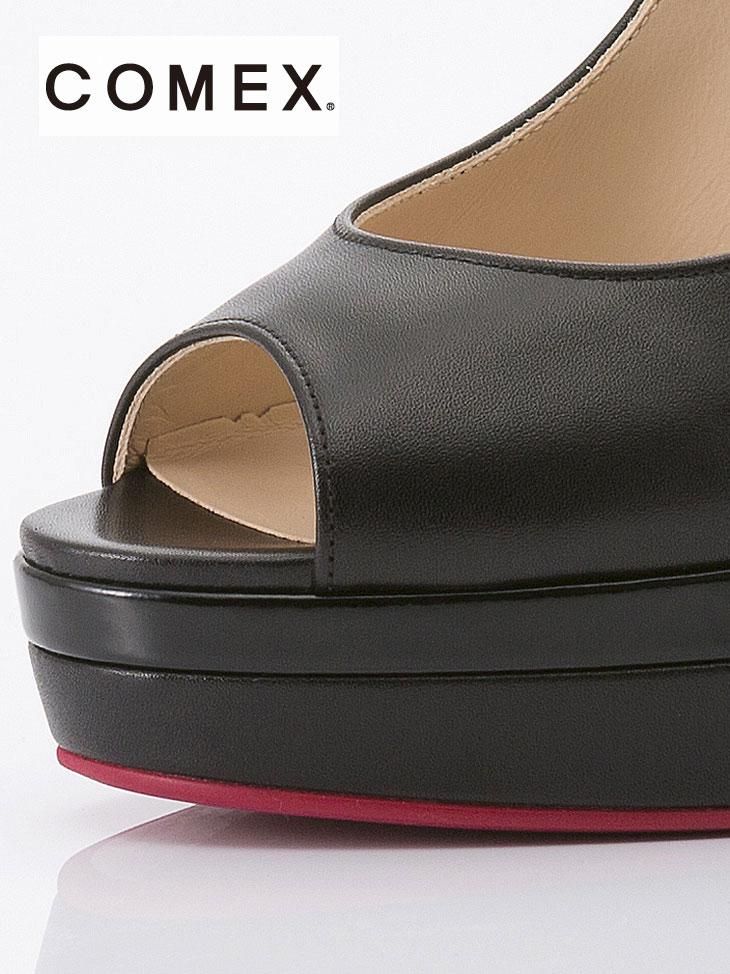 ルブタン39 オープントゥハイヒール Christian Louboutin - クリスチャンルブタン ハイヒール