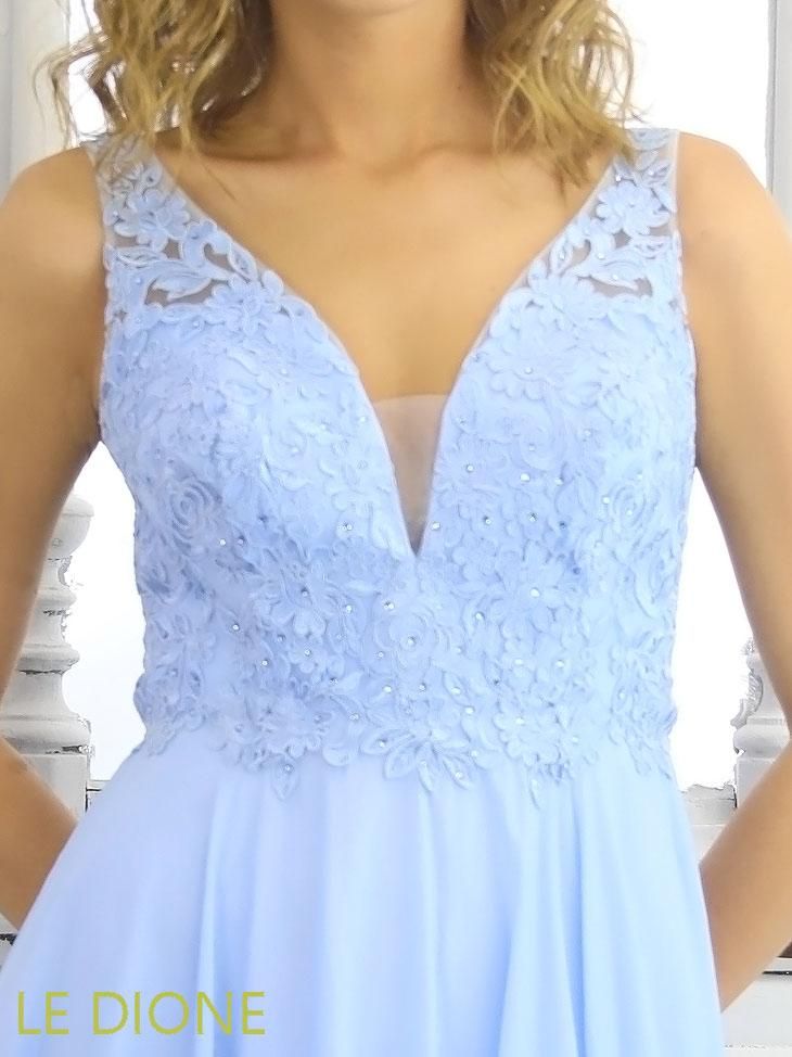 ERUKEI/エルケイ]刺繍フレアーAラインロングドレス - 六本木