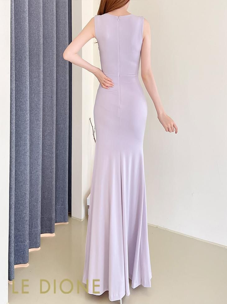 ストレッチバイカラーロングドレス - 六本木ドレスショップ ルディオーネ ストレッチバイカラーロングドレス - 六本木ドレスショップ ルディオーネ
