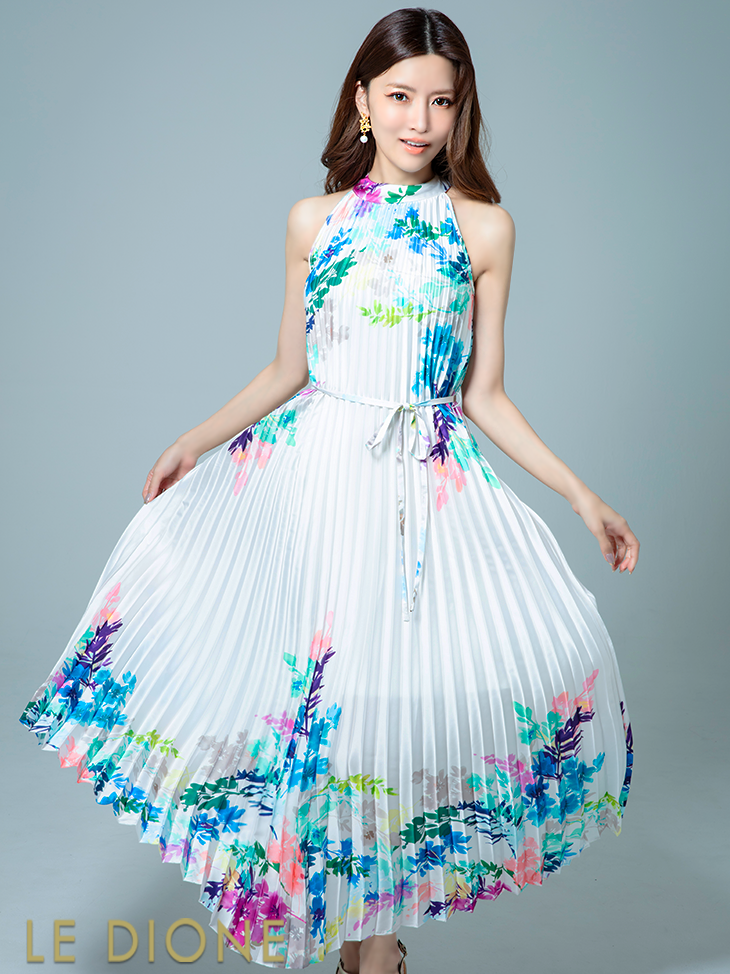 Joseph Ribkoff ジョセフリブコフ ワンピースドレス Joseph Ribkoff/ジョセフリブコフ】ピンクラインストレッチ