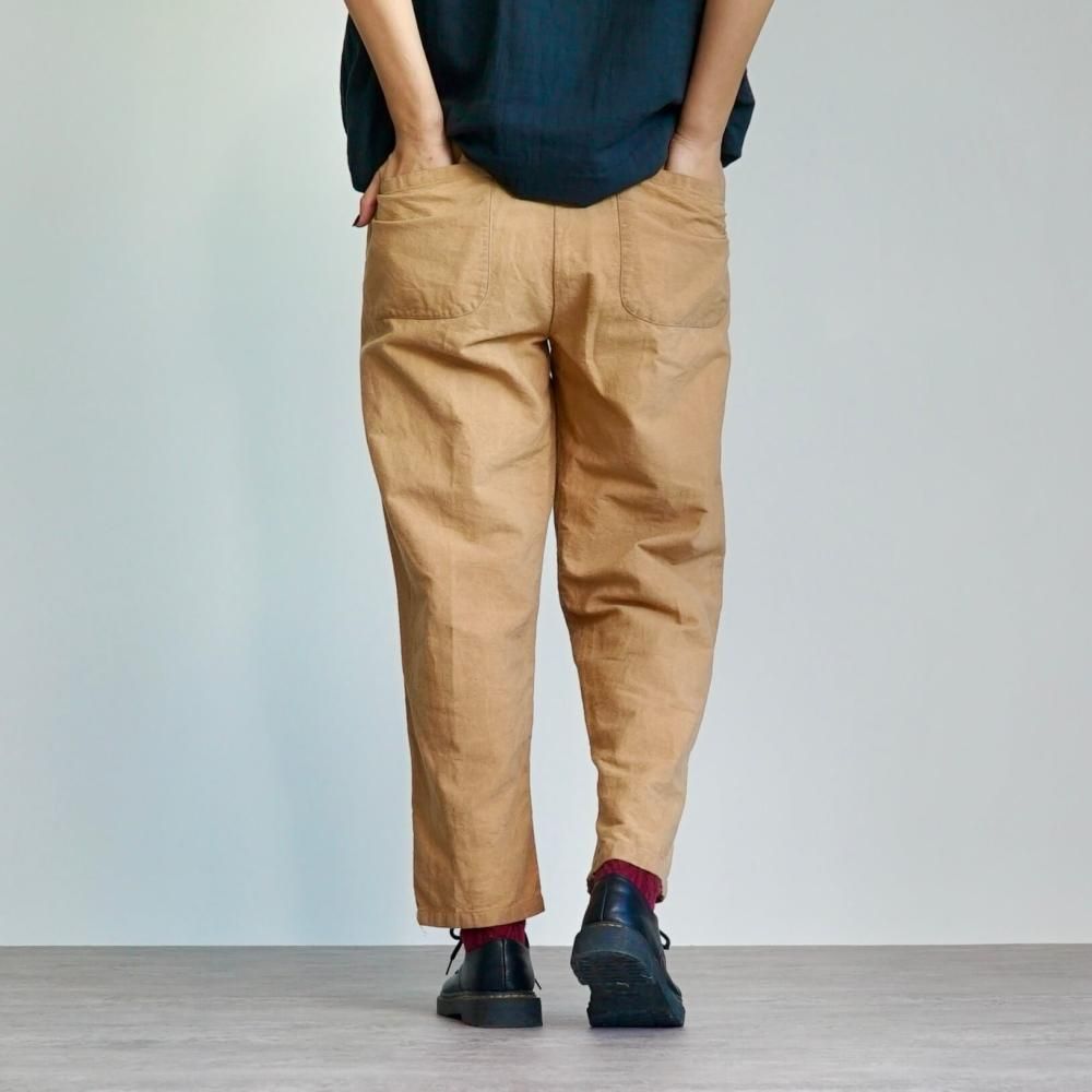 【現行】シビラ パンツ サルエル ニット バルーン ブラウン M 洗える 日本製 現行】シビラ パンツ サルエル ニット バルーン ブラウン M