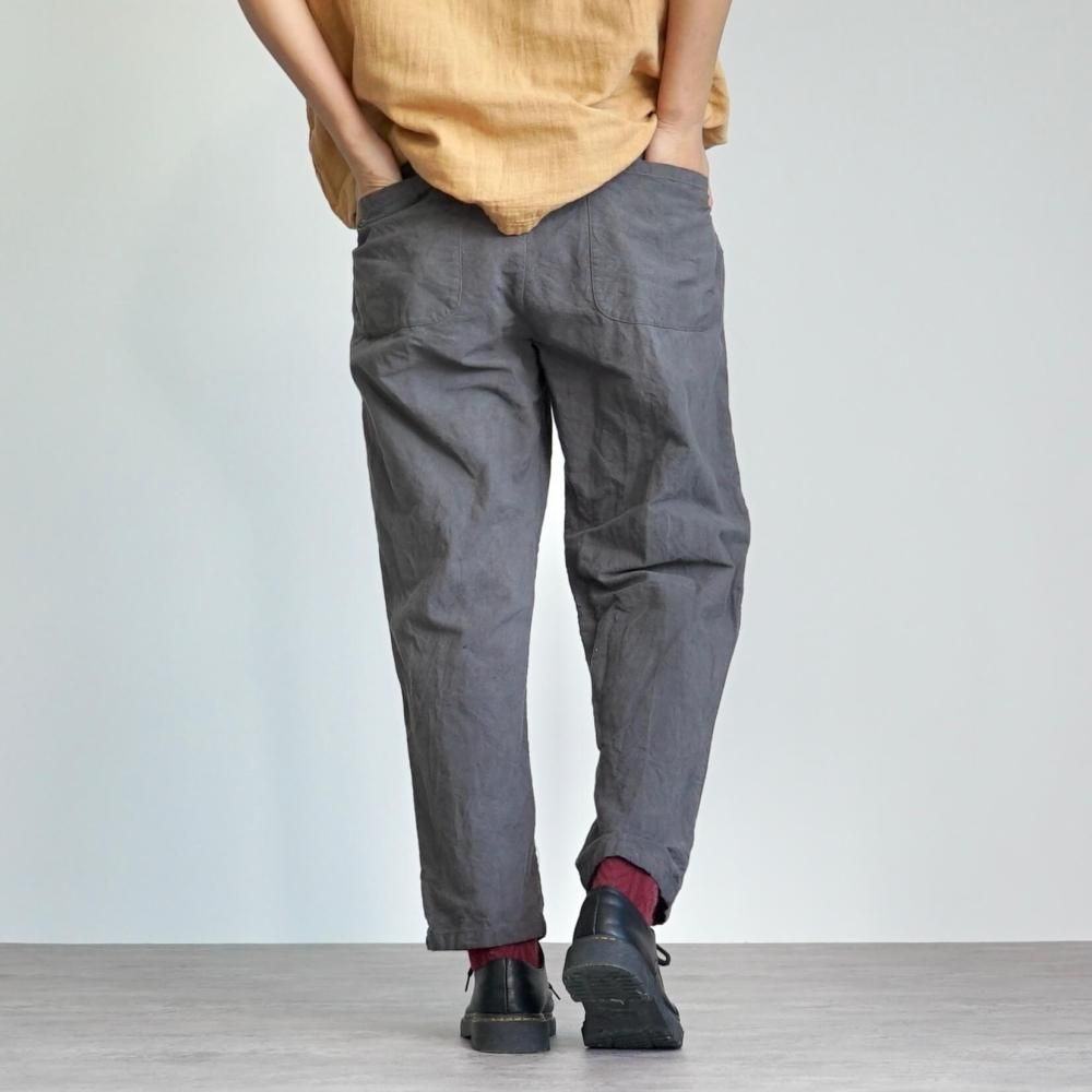 すっきりサルエルパンツ UZUIRO スッキリサルエルパンツ｜グレー - UZUiRO/公式オンラインショップ