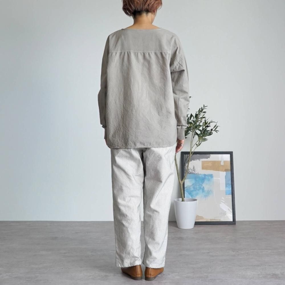 刺し子織パンツ