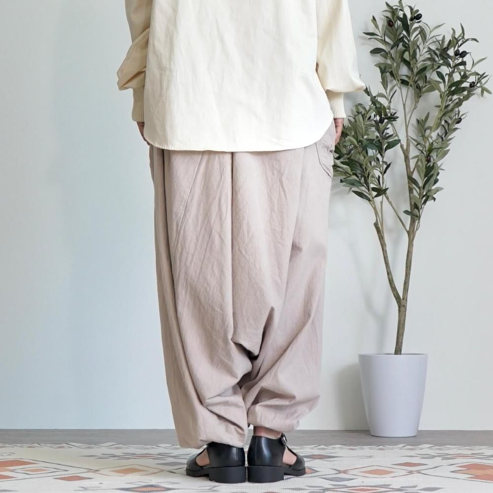 三河織物サルエルパンツ