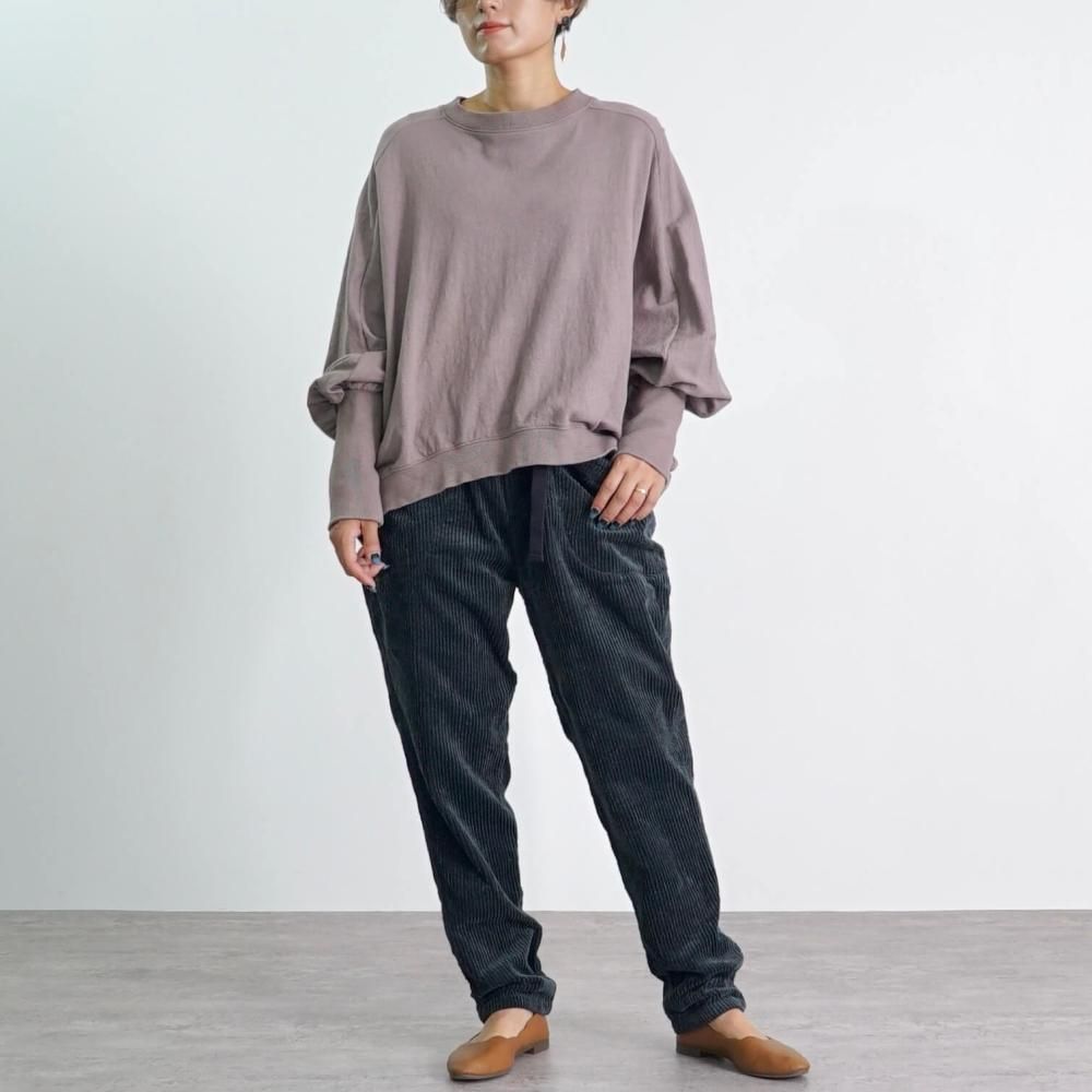 uzuiro コーデュロイ キャンプワークパンツ/ブラック/ 着用歴数回 コーデュロイキャンプワークパンツ/ブラック/遠州織物