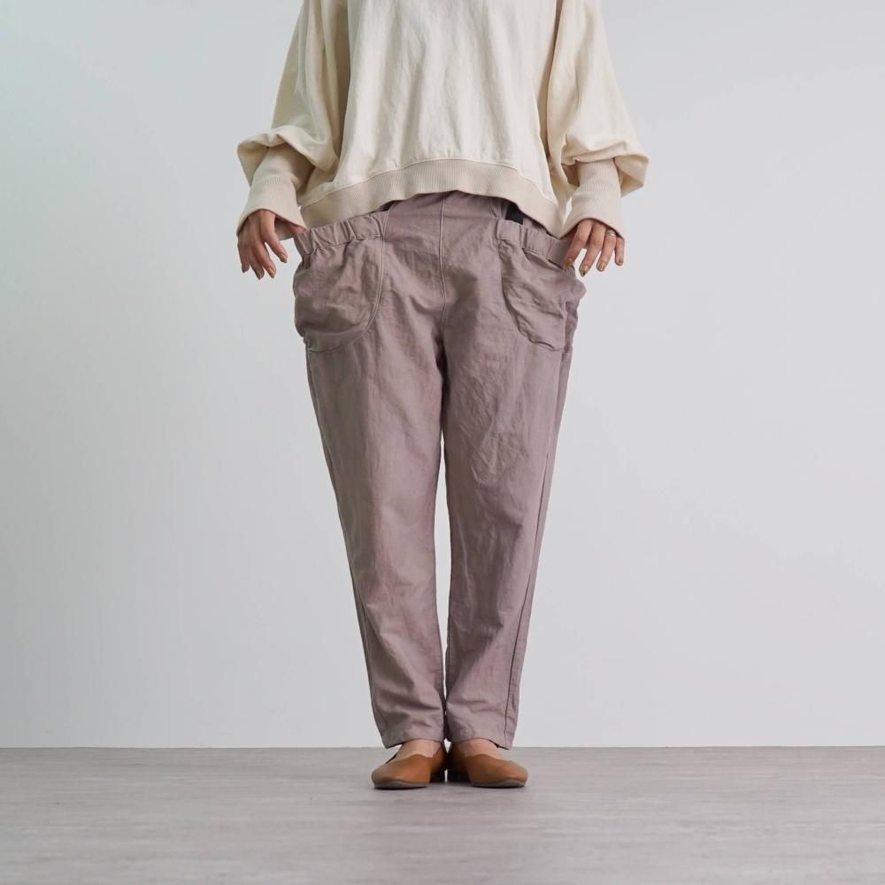 お歳暮・冬ギフト特集 - おとなの週末お取り寄せ倶楽部 プレーンキャンプワークパンツ/ピンクベージュ/三河織物 パンツ