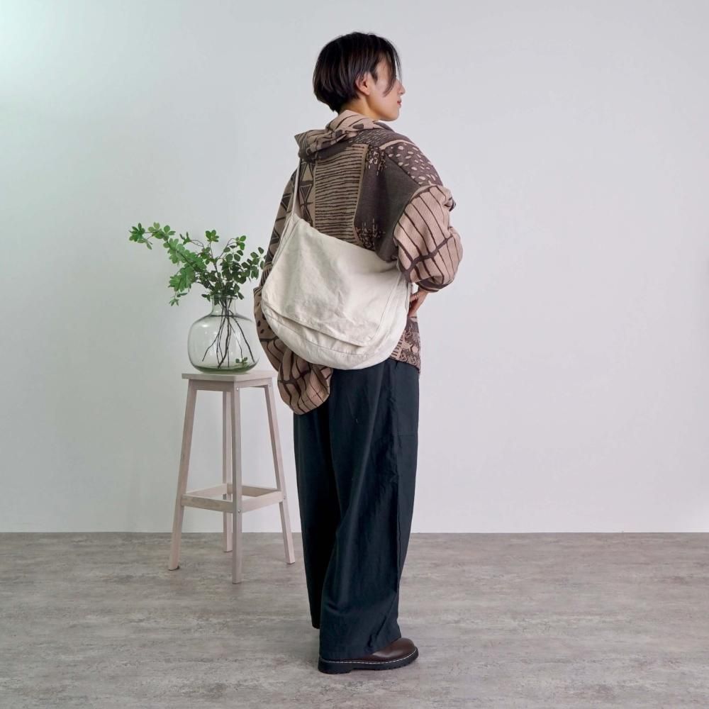KAPITAL スナフキンバック チャコール 希少】kapitalスナフキンバック 斜め掛け 希少カラー （KAPITAL