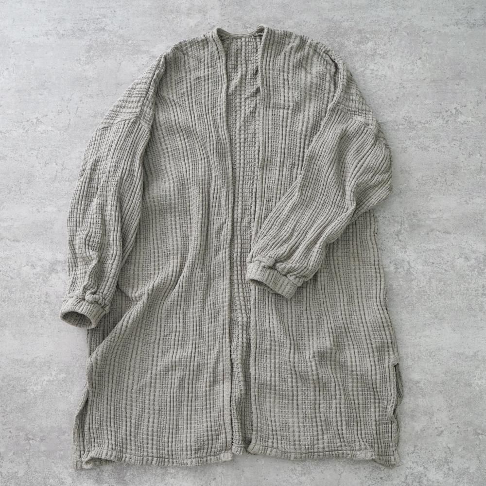 ロングカーディガン | カーキ - UZUiRO/公式オンラインショップ