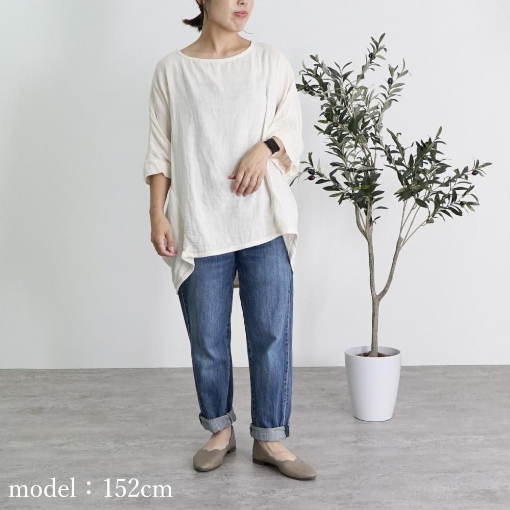 専用　UZUiRO　ウズイロ　バルーンタックガーゼTシャツ バルーンタックガーゼTシャツ | 軽やかな着心地 - UZUiRO