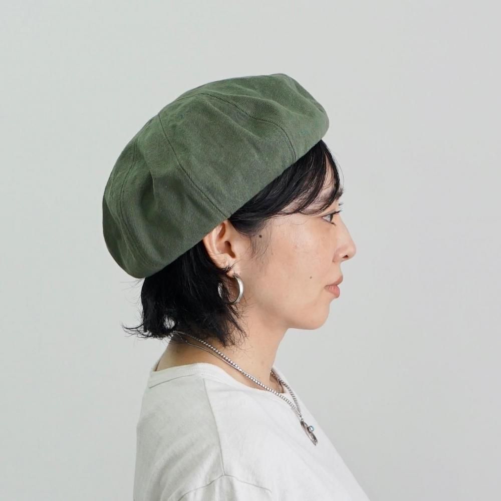 【新品】MANUFACTURE DE BERETS ベレー帽 カーキ MILITARY BERET B5(ONESIZE KHAKI): ベレー｜帽子通販｜CA4LA
